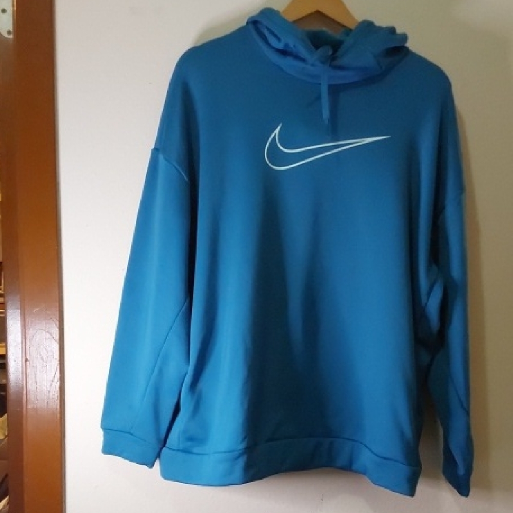 Nike Teal Hoodie with Swoosh